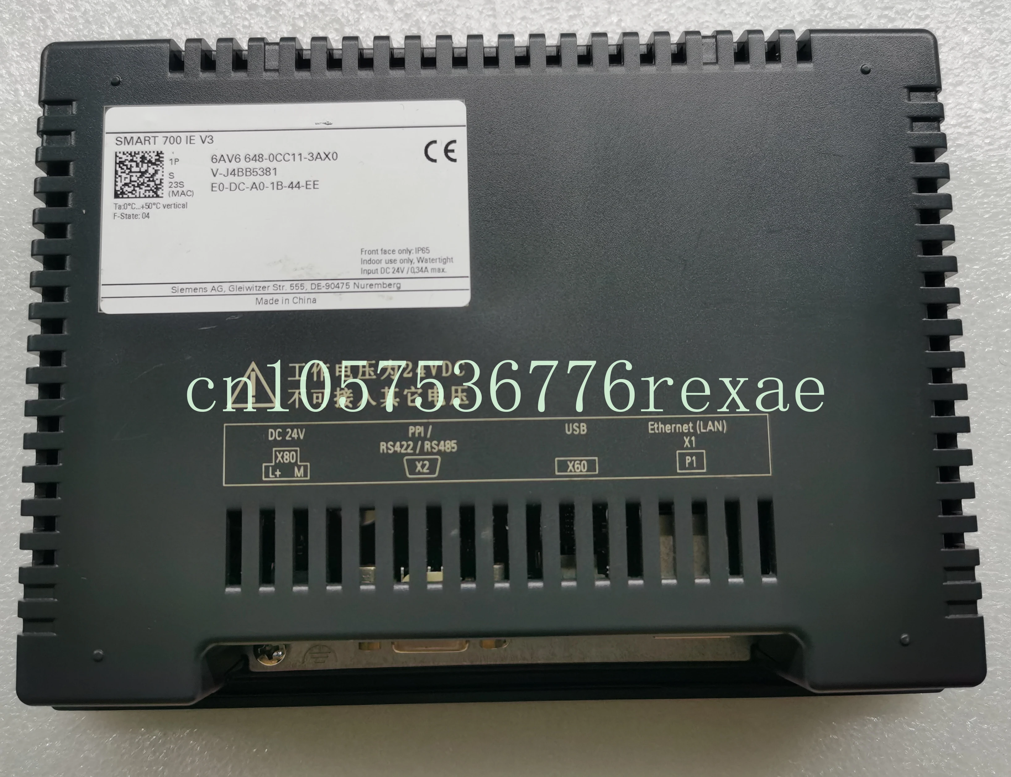 6av6648-0cc11-3ax0 Smart700iev3 Touch Screen 6av664