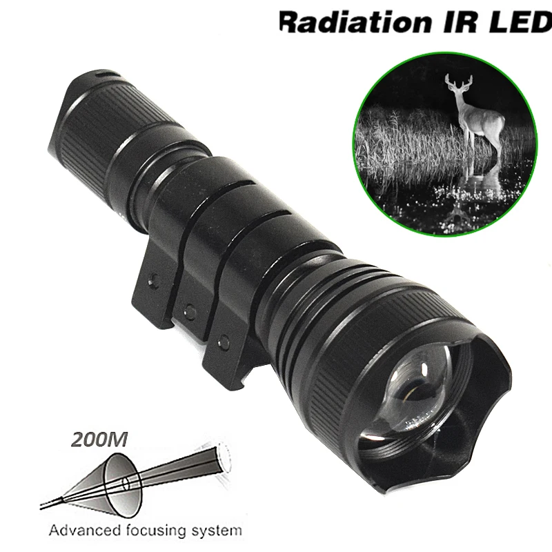 10W infrared 850nm 940nm ir red storm night vision camera fill light surveillance photography lighting focusing and long-range