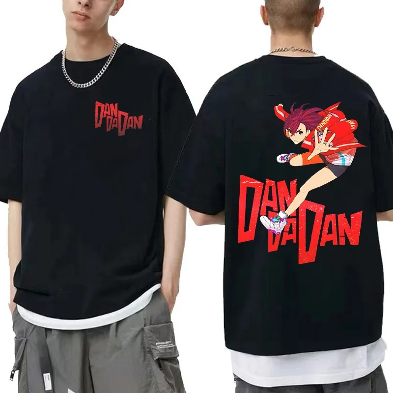 

Dandadan Okarun Vintage 90s T-Shirt Men and Woman Short Sleeve T Shirt Sport Tops Unisex Fashion Harajuku Outwear