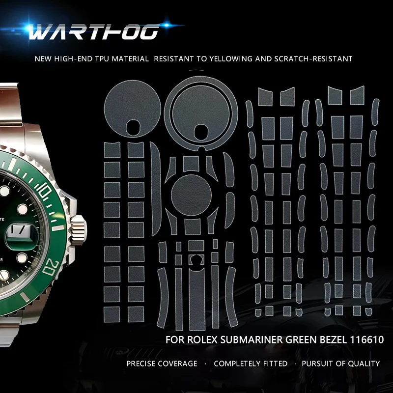 Suitable For Rolex Submariner 116613 Watch Protective Film 40mm 116610 Watch Band Film