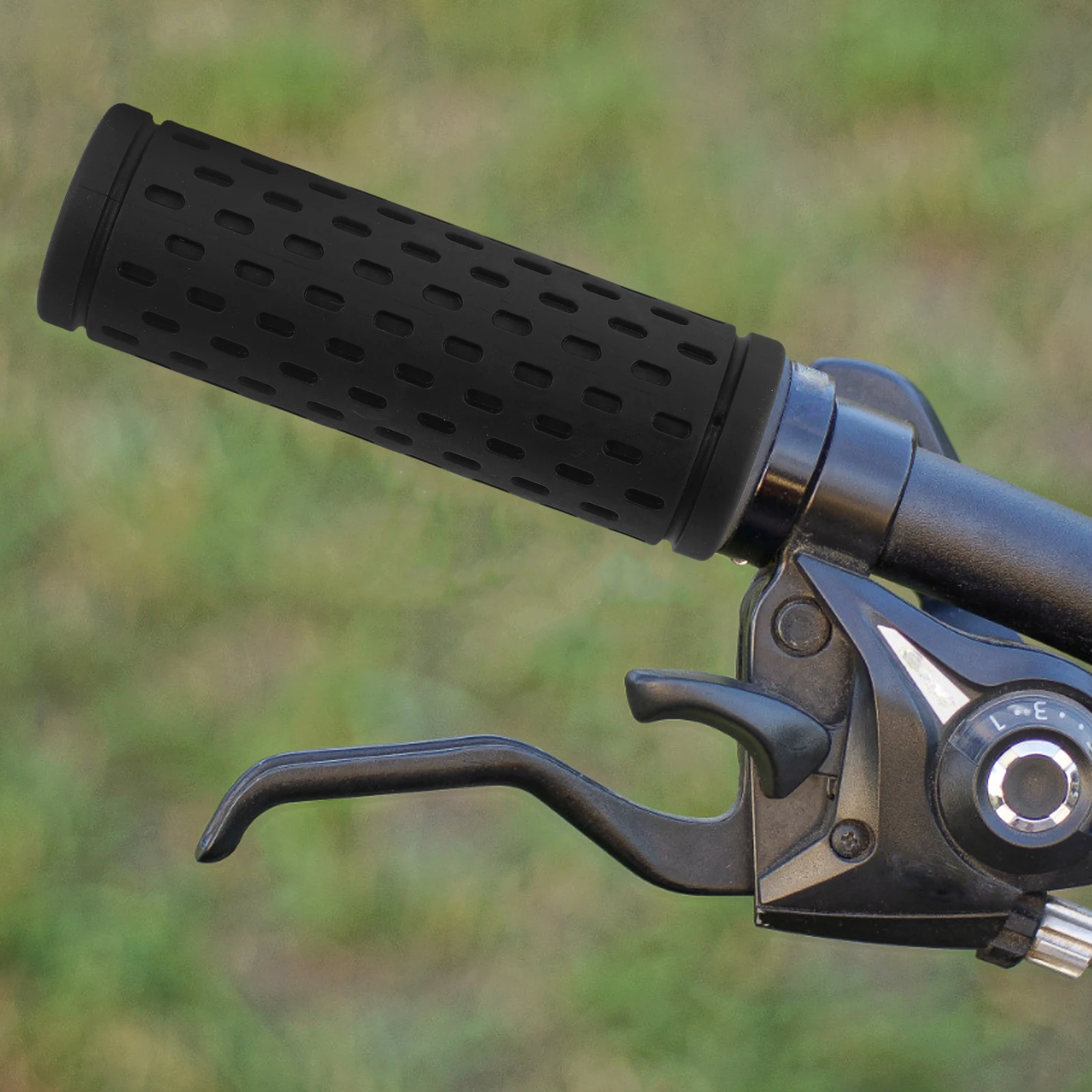 

10pcs Bicycle Handlebar Grips Mountain Bike Rubber Non Slip Ergonomic Hand Grips for Bikes Scooter Durable Comfortable Soft