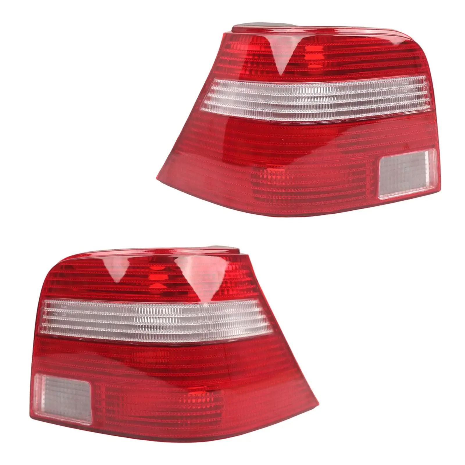 

Rear Light Cover Replacement for Golf MK4 Hatchback Red and Clear Automobile Repair Automotive Parts Taillight Lens