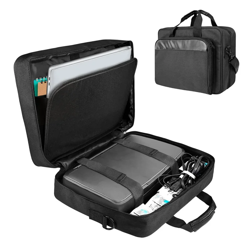 Portable Printer Carrying Case For Travel Padded Shoulder Strap Printer Carrying Travel Bag, Fine Workmanship