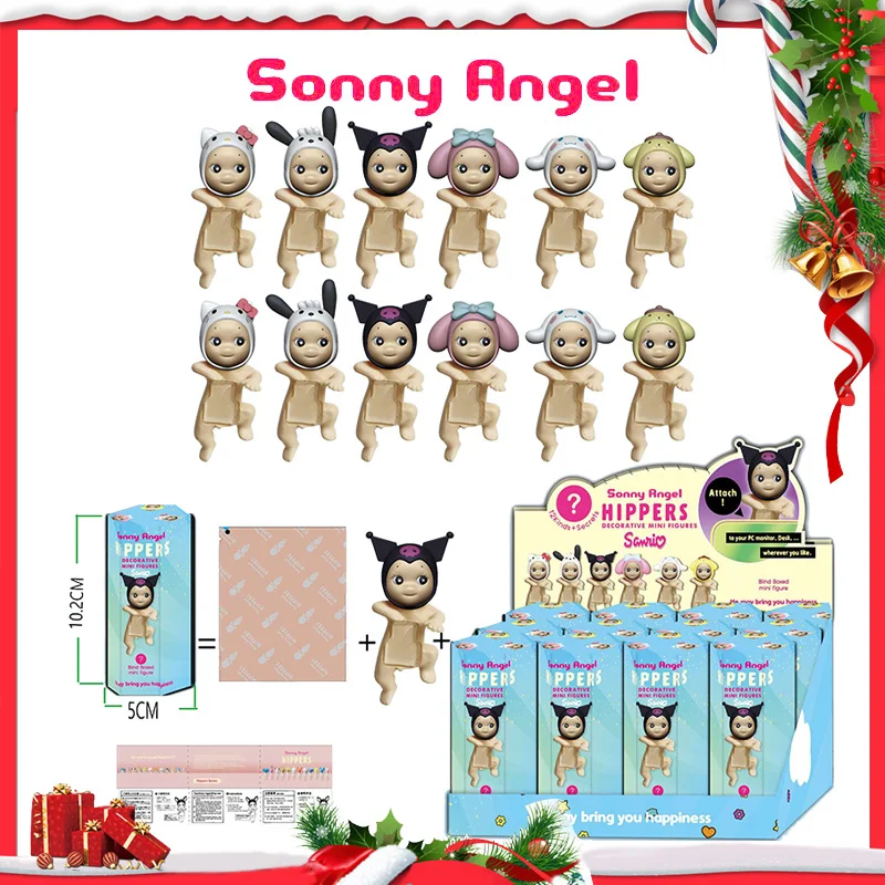 12pcs Sonny Angel Kuromi Cinnamon rolls Series Surprise Blind Box Mini Cute Anime Figures Customized Model Toy kid Christmas Gif