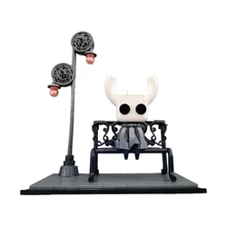 337PCS MOC Hollow Knight Building Block Street Light Scene and Box Model Action Figure Brick DIY Creative Children Toys Gift