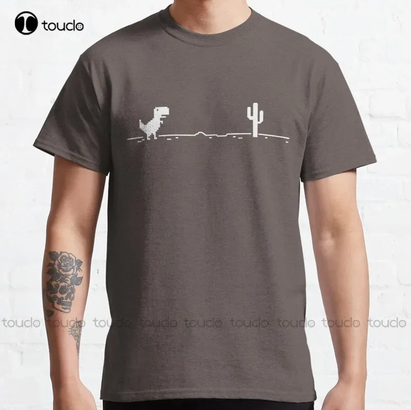New Trex Cactus Offline Classic T-Shirt Oversized T Shirts S-5Xl Cotton Tee Shirt muscle shirts for men Unisex