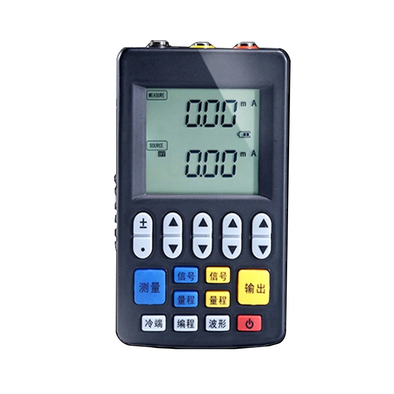 

2025 Signal Generator Analogue Output Current Piezo Thermal Resistance Hand-held Calibration Test Instrument Passive 4-20mA