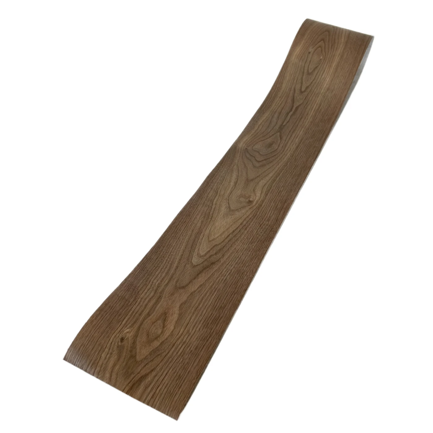 18x250cm, Fleece-backed Thin Veneer of 0.25mm Thickness, Natural American Walnut Wood Veneer for Furniture Renovation and DIY