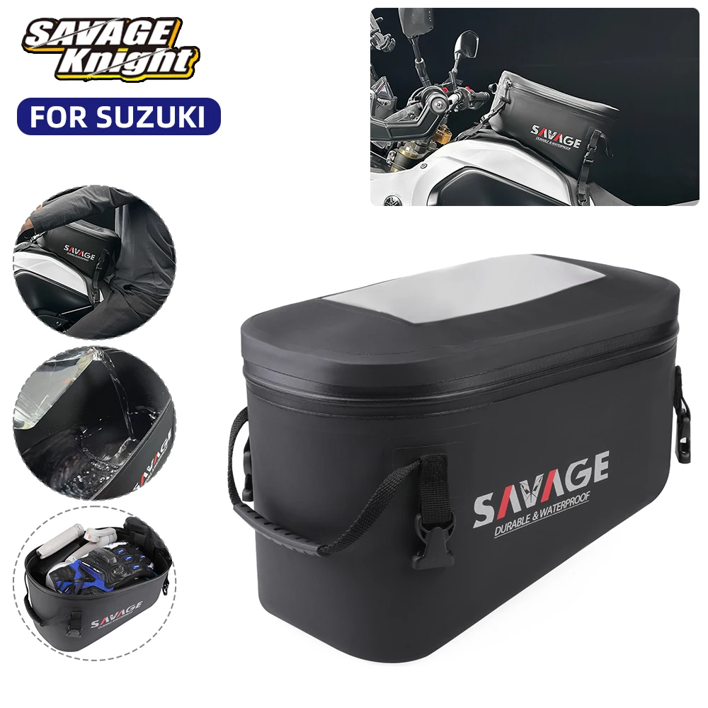 

Для SUZUKI DL650 DL1000 DL1050 V Strom XT V-Strom мотоциклетная сумка на бак, водонепроницаемый рюкзак DL 1050 1000 650, сумка VStrom