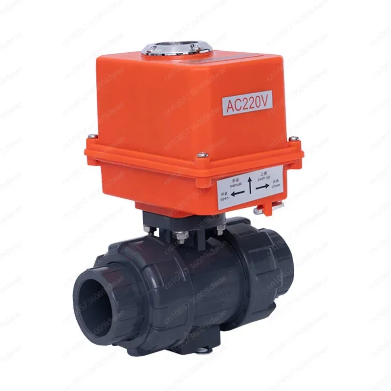 

Electric Plastic CPVC Ball Valve Quick Cut-off CPVc Valve PVC Double Order Plastic Switch O-type Live Ball Valve