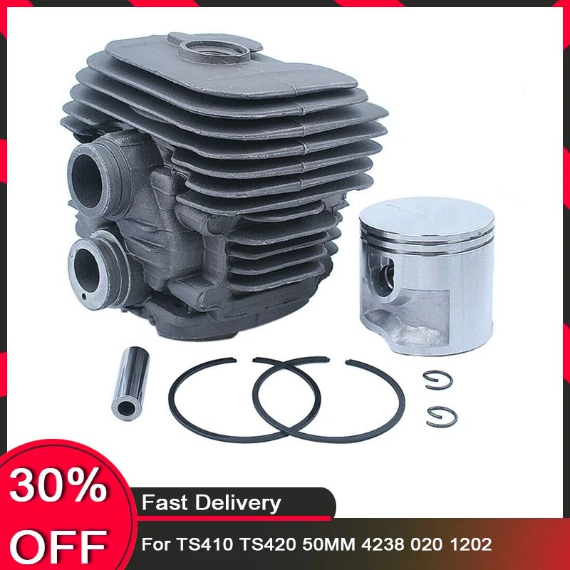 

Engine Rebuild Kit for TS410/TS420 | 50mm Piston & Cylinder Set | Restores Compression & Power | OEM 4238 020 1202