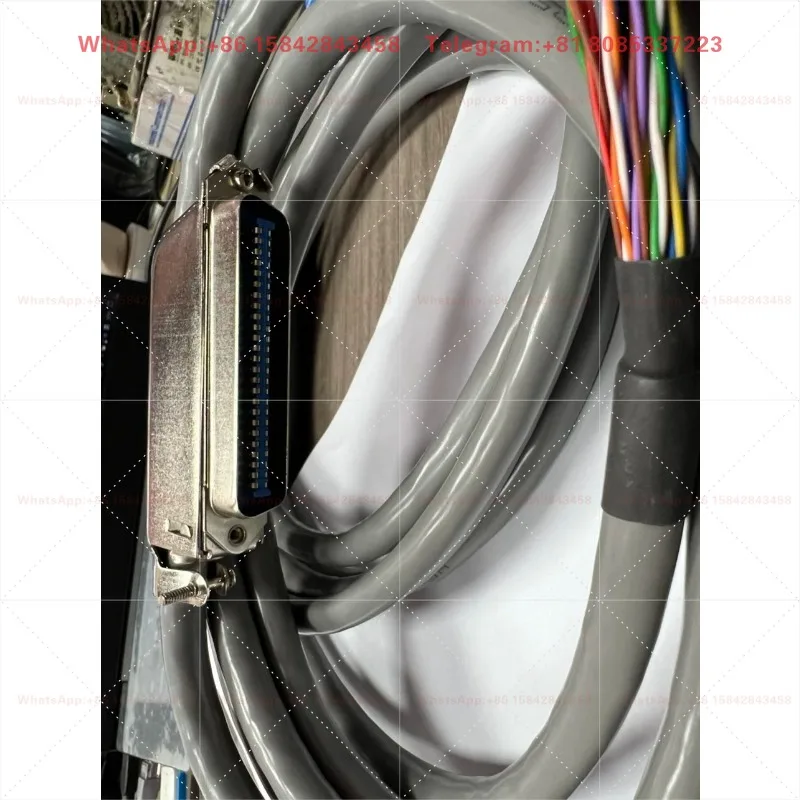 25 Pair 50 Core RJ21 50Pin Telecom Trunk Cable For PBX Communication Switches