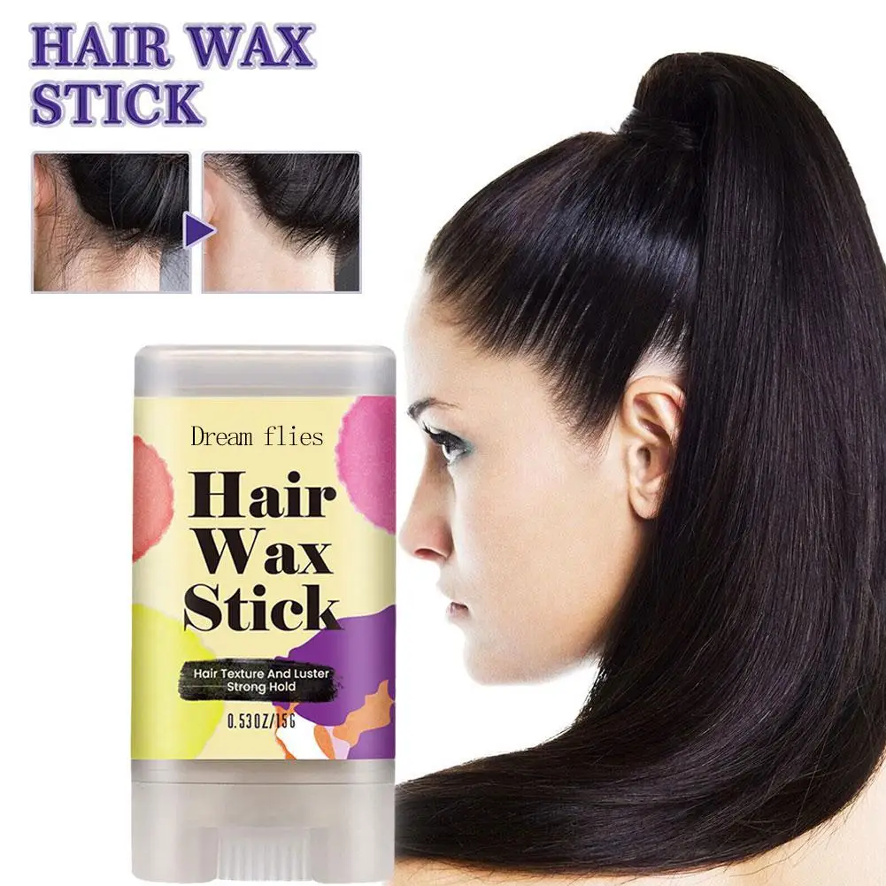 Modeling Broken Hair Finishing Cream Health & Beauty Hair Wax Stick Smoothes Frizz Styling Hair Wax Stick Girl Female