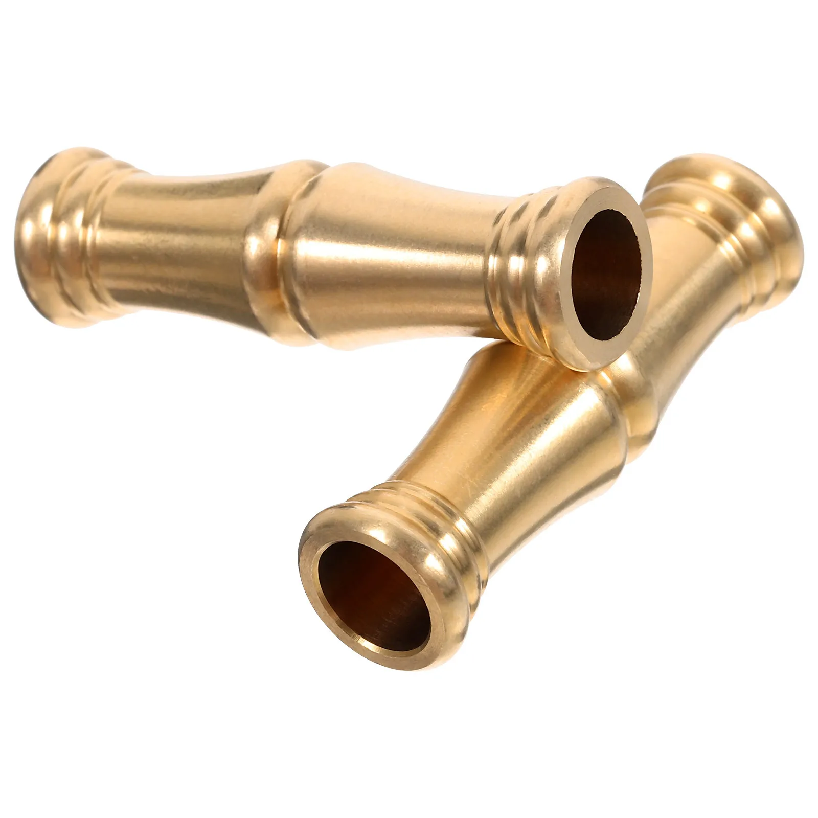 2 قطعة مصباح أرضي النحاس ربط قضيب M10 استبدال عمود المصباح إطالة قضيب الجذع المعدني لإصلاح تركيبات الإضاءة #1