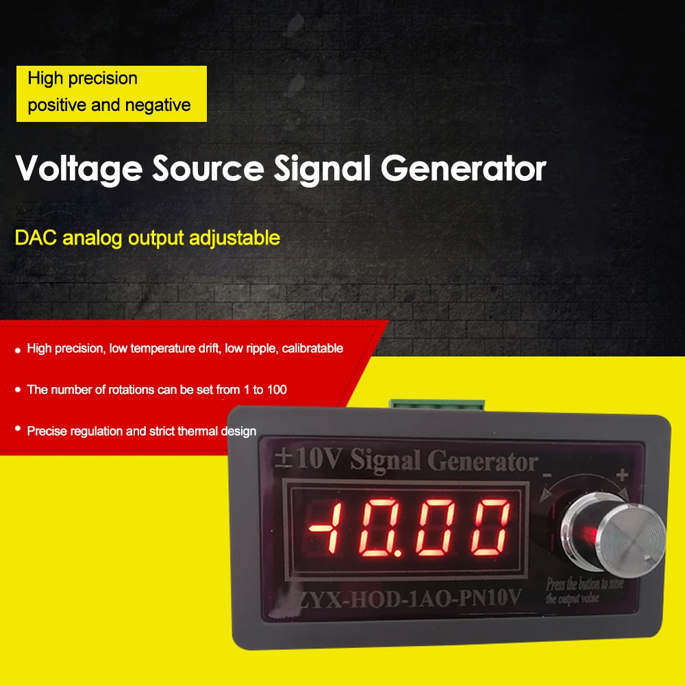 Cyfrowy 0-3.3V 0-10V regulowany źródło sygnału nadajnik Generator napięcia Plc konwersja częstotliwości serwo analogowe sterowanie