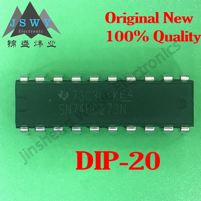 

(10/50PCS) SN74HC273N SN74HC273 DIP-20 original chip 8-bit rising edge triggered D-type flip-flop new spot electronic