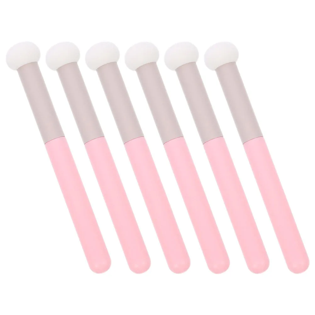 

6Pcs Makeup Sponge Brush Concealer Blender Easy to Use for Different Makeup Needs Valentine's Day Gift Concealer Sponge Brush
