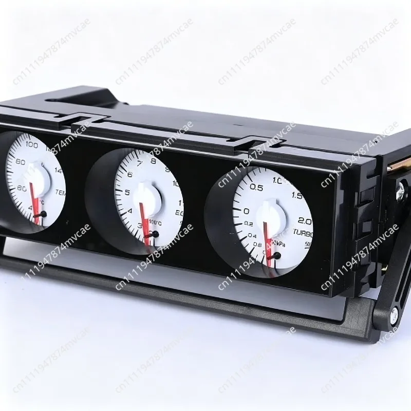 Automobile Modification Instrument, Water Temperature Oil Temperature Oil Pressure Turbine Pressure Triple Meter