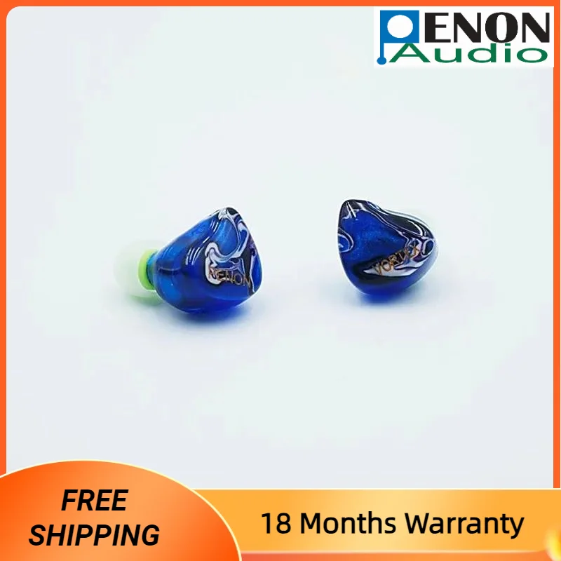 PENON دوامة سائق واحد ديناميكي 2Pin 0.78 مللي متر + EPRO القرن سيليكون سماعات الأذن السمعية في الأذن سماعة IEMs