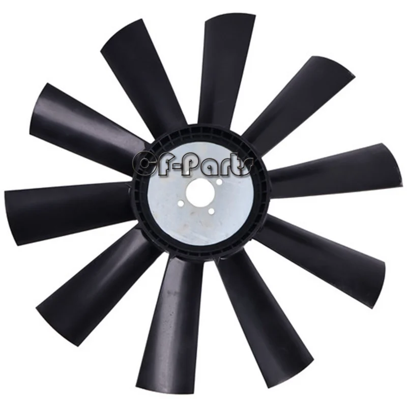 Radiator Fan 2485C521 For Perkins 1004-40T 1104C-44T 1104D-44T 1006-60T Engine