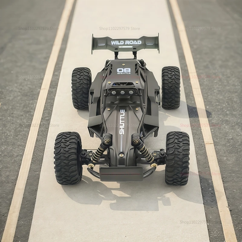 2WD 1:16 RC Off Road Cars 20KM/H With LED Lights Remote Control Car High Speed Drift Monster 2x2 Outdoor Truck for Kid Adult Toy