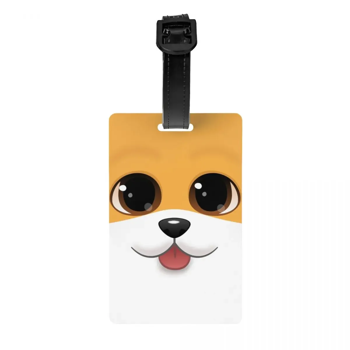 Etiqueta de equipaje personalizada para chiot Corgi, protección de la vida privée, étiquettes de bagages pour chien Welsh Pembroke