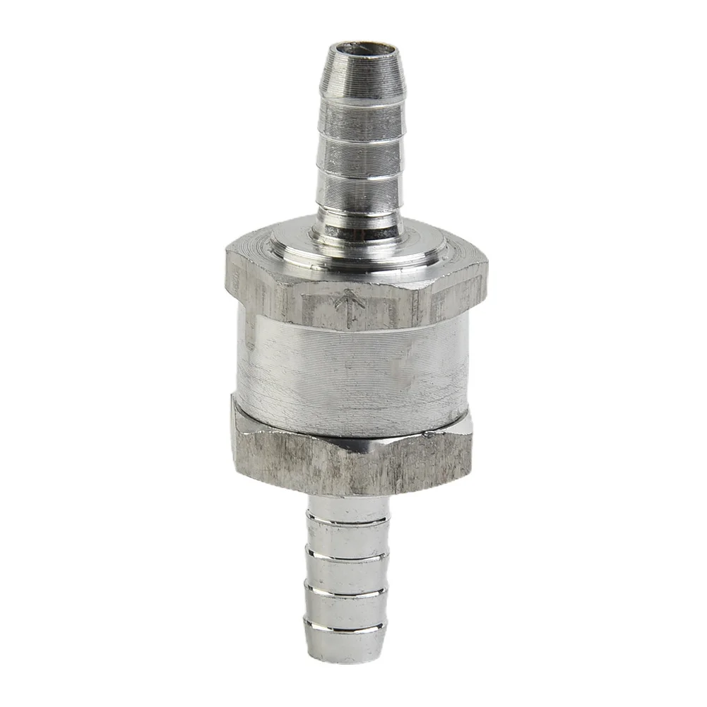 One-way Valve Aluminum Alloy Fuel One-way Check Valve One-way Mounting Carburetor Fuel Check Valve  6/8/10/12mm 4 Size