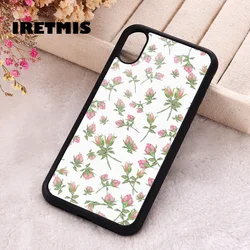 Iretmis Phone Cover Case For iPhone X XS Max XR 11 12 13 PRO MINI 14 15 16 Plus Rubber Silicone Pink Poise Rosie