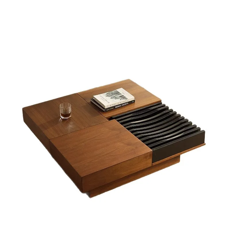

Coffee table living room small apartment household square coffee table