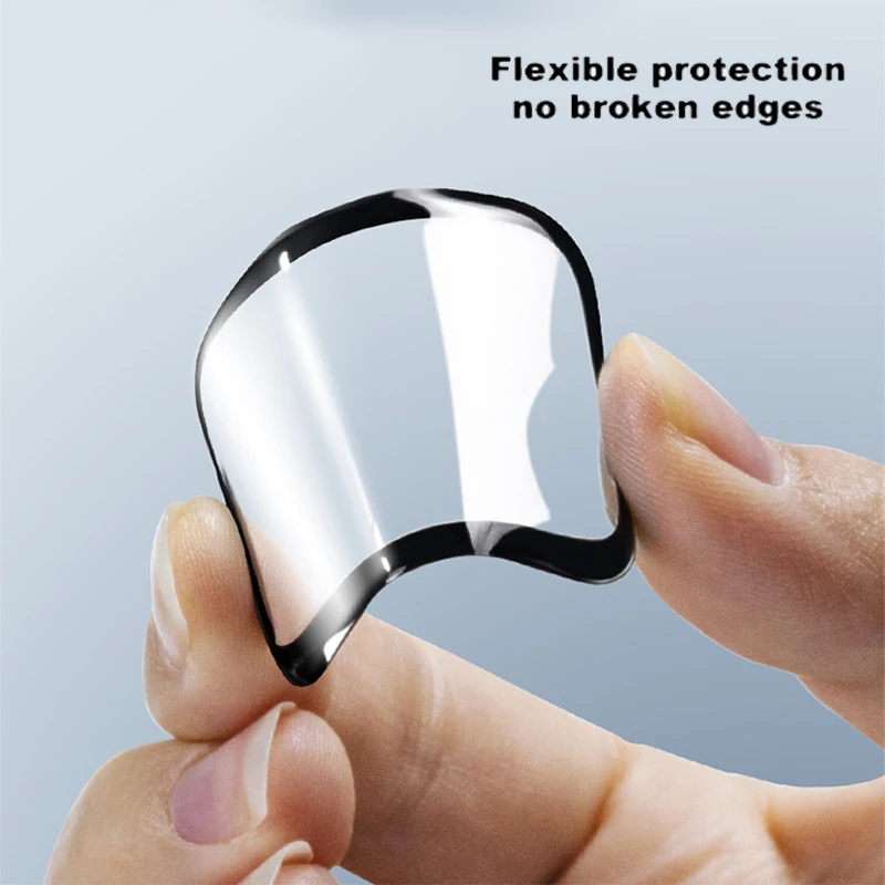 HD Protective Film For Apple Watch 44mm 45mm 40mm 41mm 42mm 38mm 3D Curved Screen Protector for Apple iWatch 7 SE 6 5 4 3 2 1 image 5