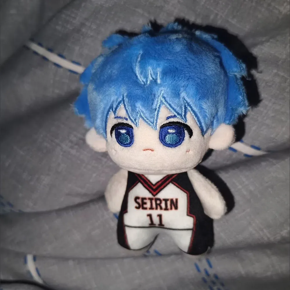 10cm Keychain Kuroko Tetsuya Stuffed Doll Toy Bag Props Basketball Tetsuya Plush Toy Pendant Dolls Halloween Christmas Gift
