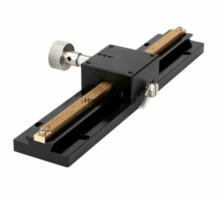 X-axis dovetail groove manual fine-tuning displacement slide long stroke vertical lifting platform LWX40/60/25-100