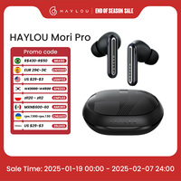 HAYLOU Mori Pro Bluetooth 5.4 Earphones -43dB ANC Active Noise Cancellation Earbuds 6 Mic Wireless Headphones 35H Battery Life