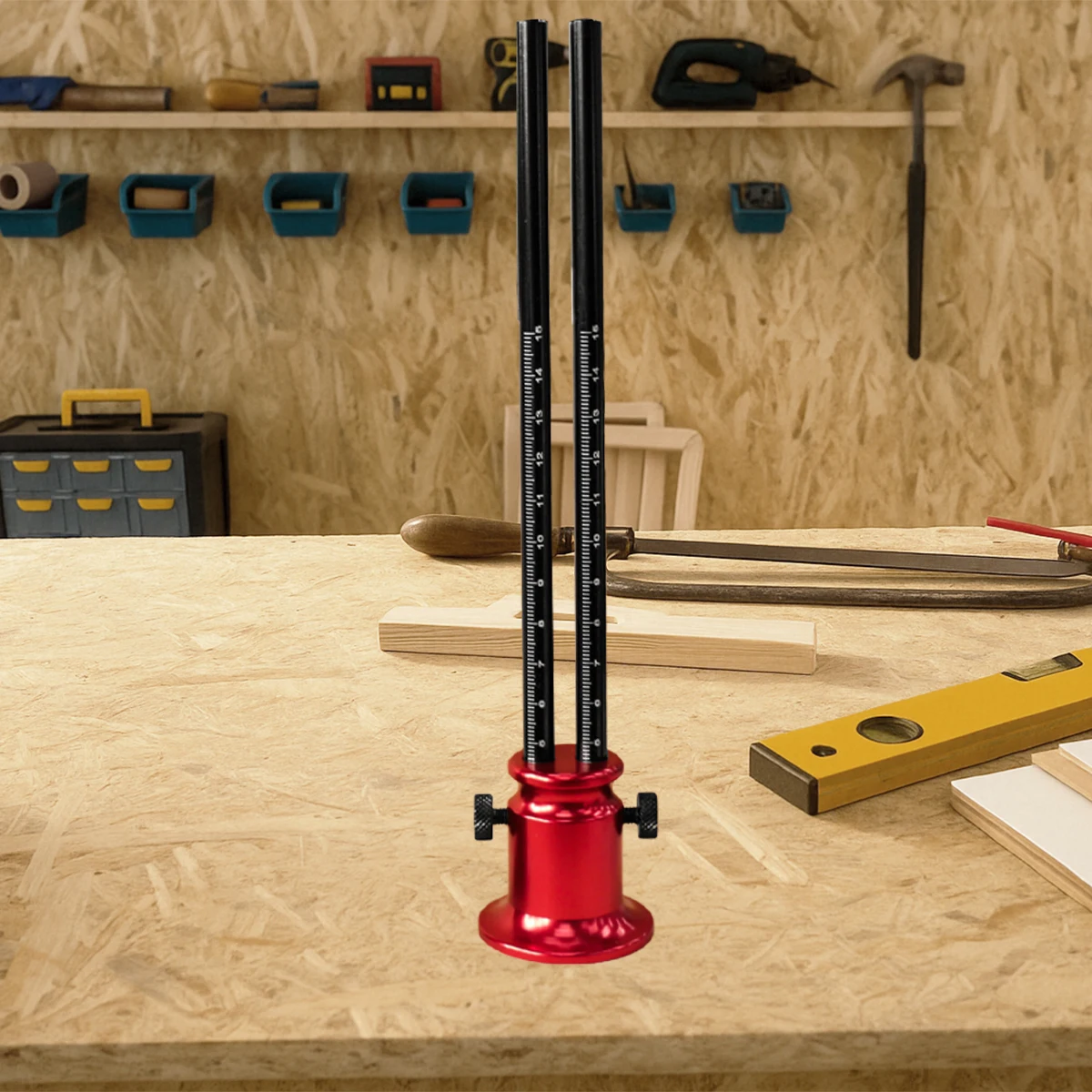 Dual‑Blade Wood Scriber, Parallel Marking Gauge for Woodworking