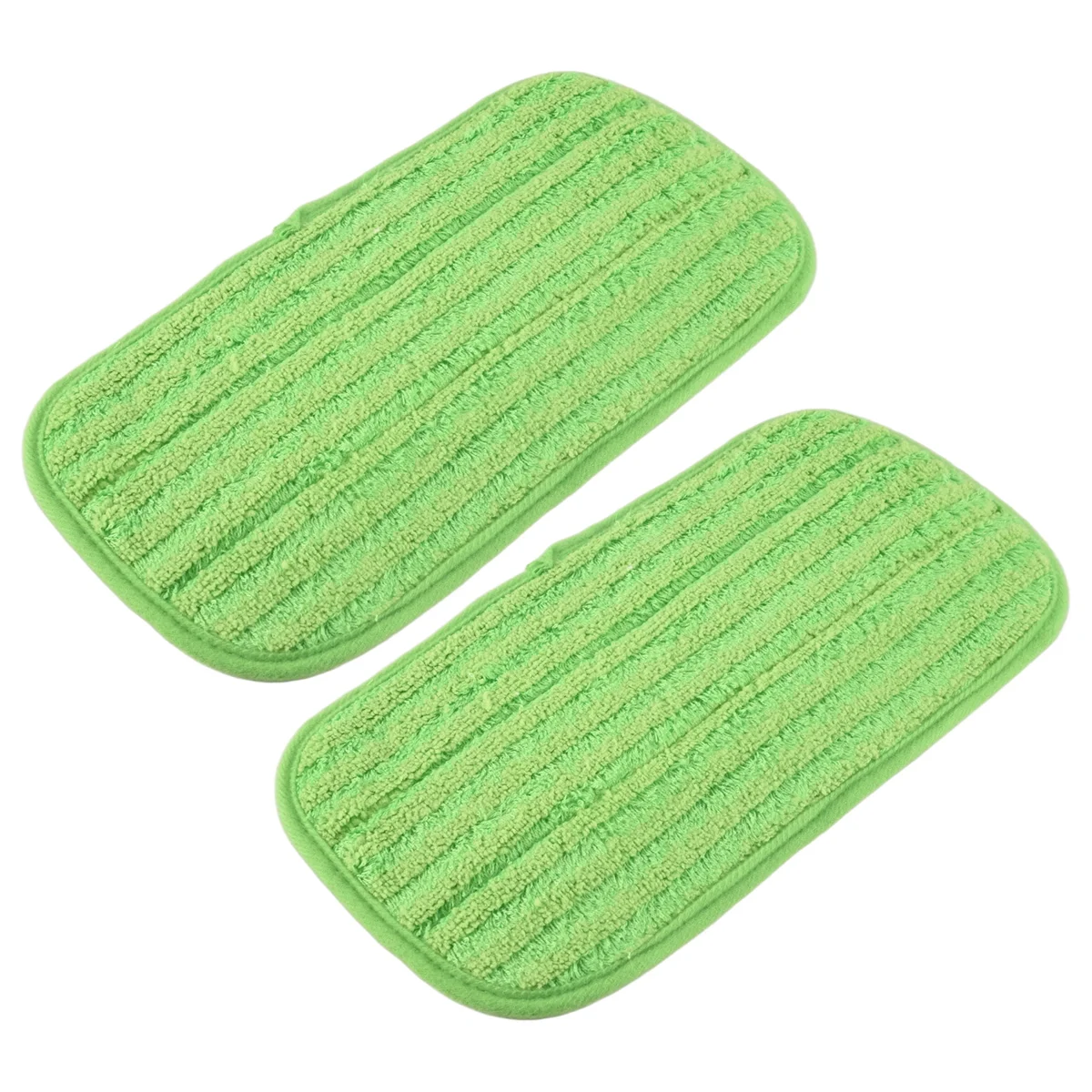 2PCS Wet/Dry Flat Mop Cloth Microfiber Floor Mop Replacement for Swiffer Sweeper Machine Washable Easy to Replace