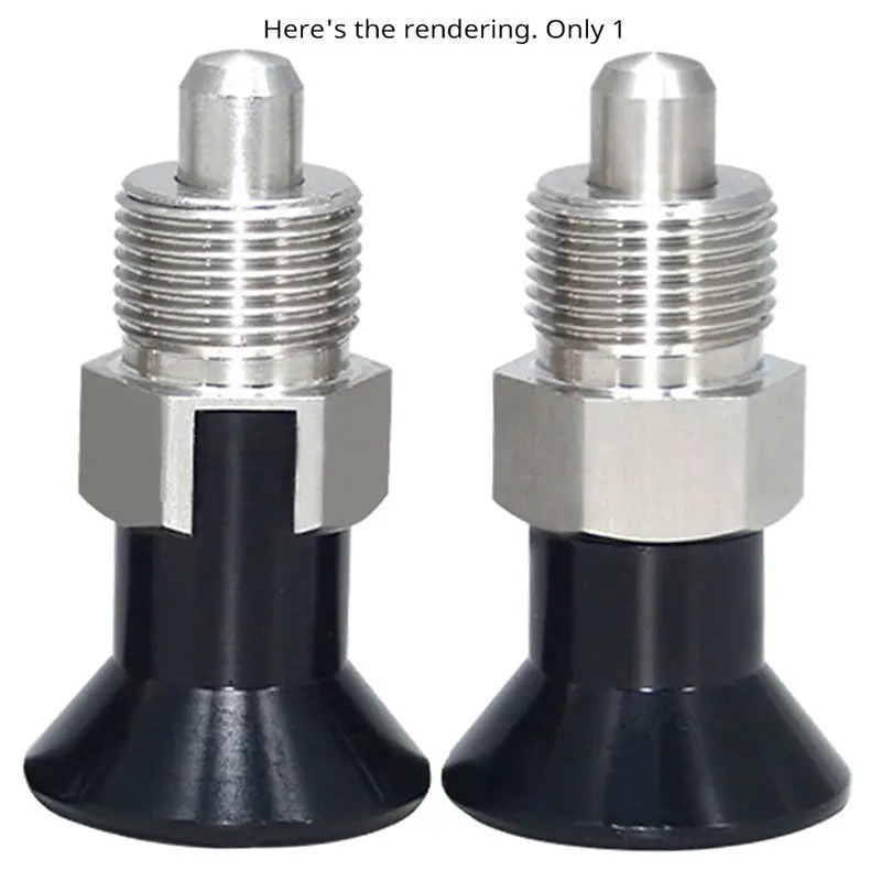 B69C Spring Positioning Pin With Knob Stainless Steel Mini Indexing Plunger MT635, For Mechanical Assemblies