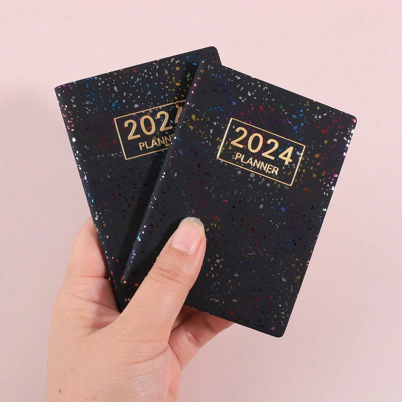 Laser Agenda 2024 Planner Notebook Cuadernos Cahier Colorful Note Book Planner 2024 Journal Libretas Diary Cuaderno Notebooks