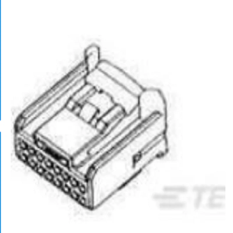 20PCS Genuine Car connector 1318386-1 16P white female shell