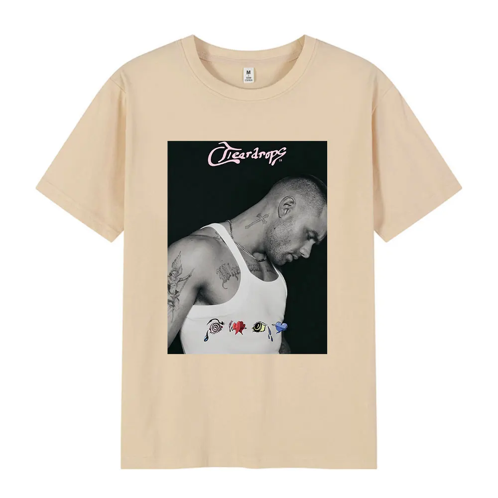 Liam Payne Teardrops Album Merch T Shirt Men Women Fashion Oversized Short Sleeve T-shirt 100% Cotton Casual T Shirts Streetwear