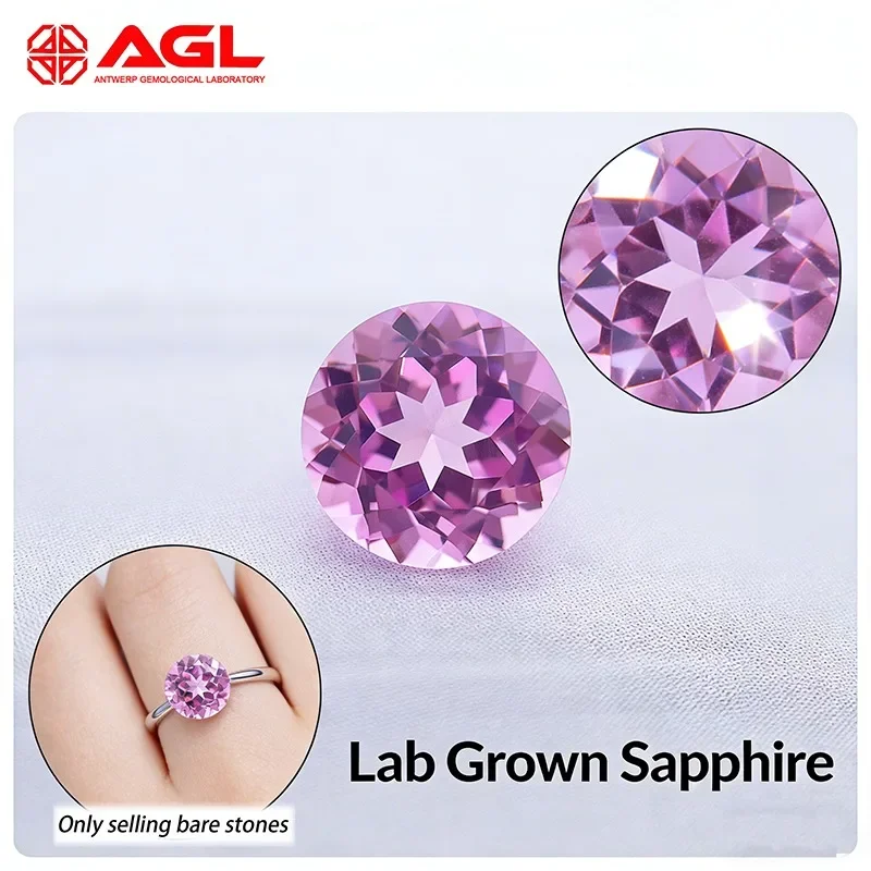 top-lab-grown-sapphire-emerald-cut-pink-color-for-diy-jewelry-making-charms-ring-necklace-earrings-selectable-agl-certificate