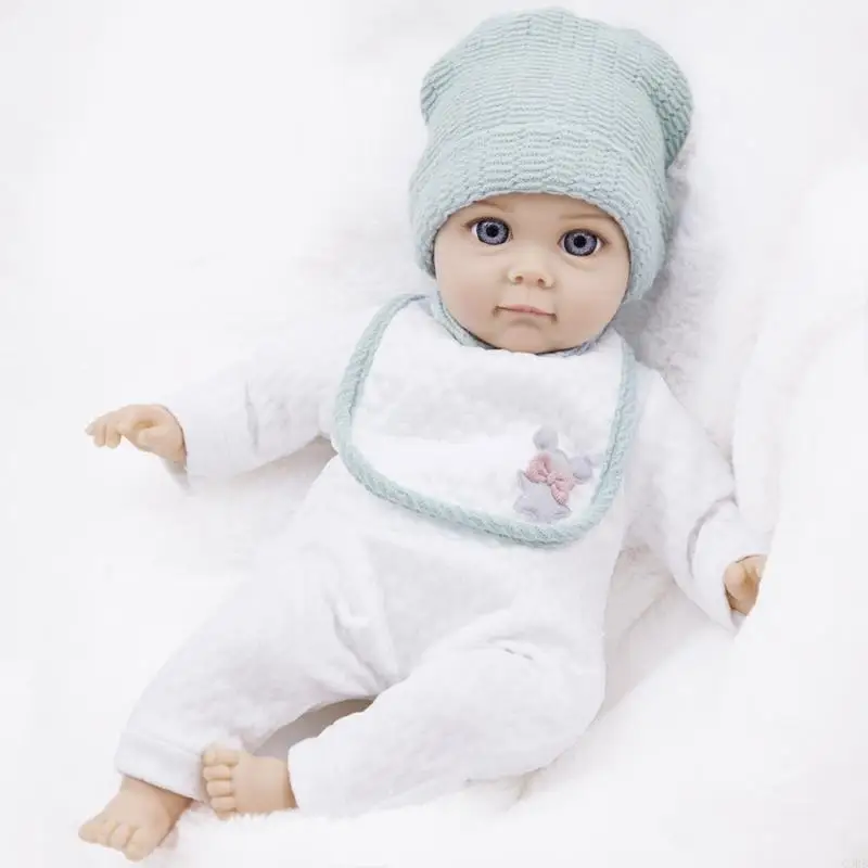 CORB Lifelikes Soft Baby with Sleepwears and Hat Decoration for Children Over