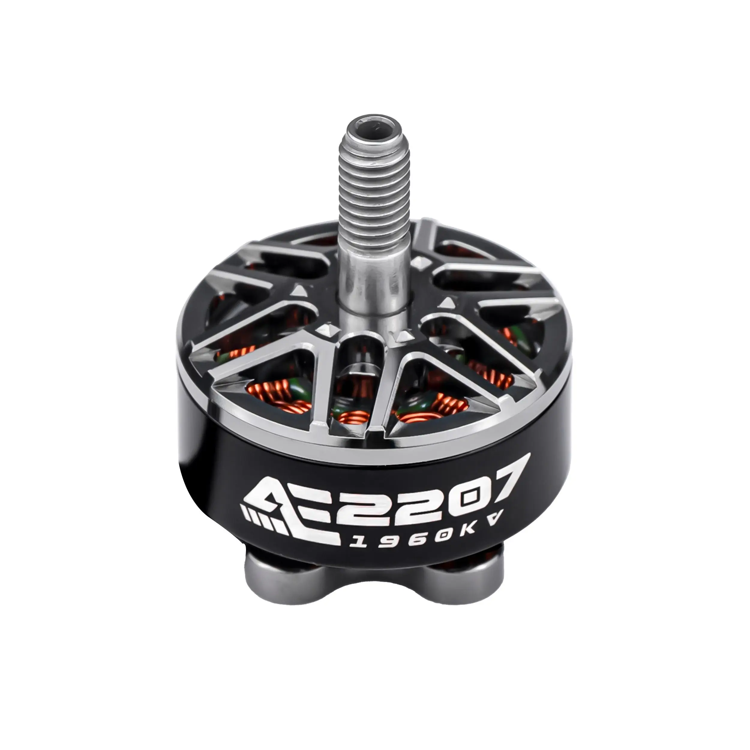

AXISFLYING AE2207 V2 1860KV 1960KV 6S крестовая машина 5-дюймовый бесщеточный плоский сменный двигатель