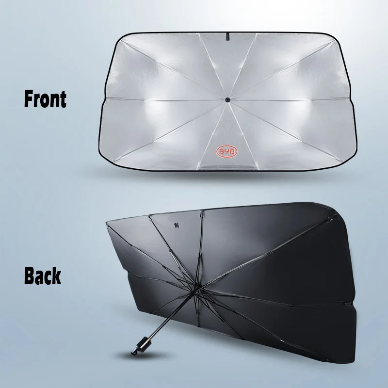 Car Sun Shade Protector Parasol Auto Front Window Sunshade For BYD Tang F3 E6 Atto 3 EV Yuan Plus Song Max F0 G3 I3 Ea1 Dmi G6