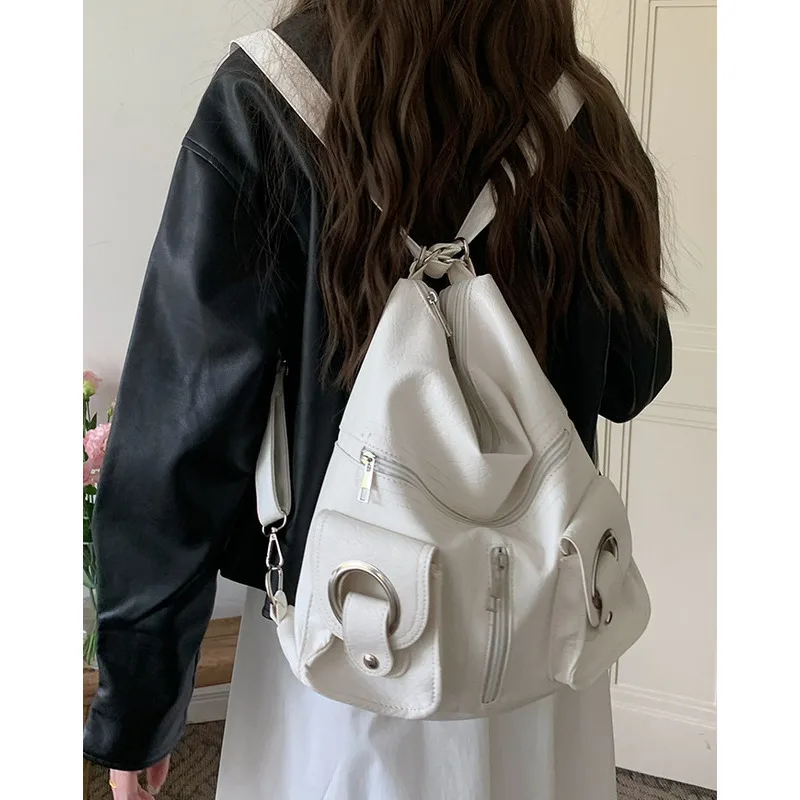 Bag Large Handbags Shoulder Capacity For Women Simple Personalized Versatile Fashionable High-Quality Messenger Luxury Crossbody