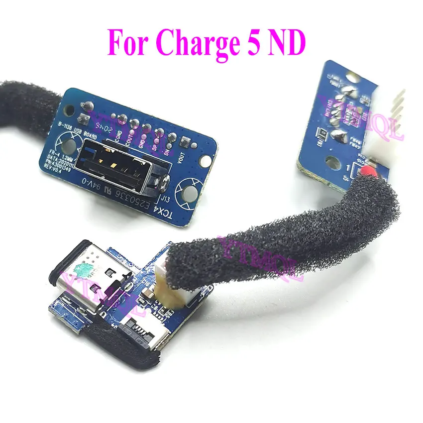 Imagem -02 - Usb tipo c Power Supply Board Connector para Jbl Charge Porta de Carga Bluetooth Speaker tipo c Usb 3.1 Porta de Carga Charge5 nd tl 1pc