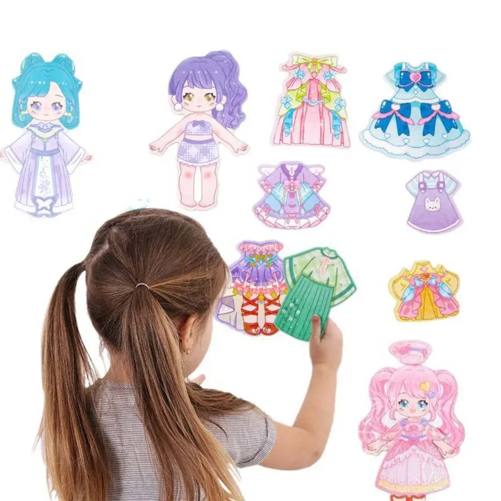 

Cartoon Cartoon Sticker Book Three-Dimensional Paper Cartoon Quiet Book Decorative Cute Sticker Quiet Book Children Gifts