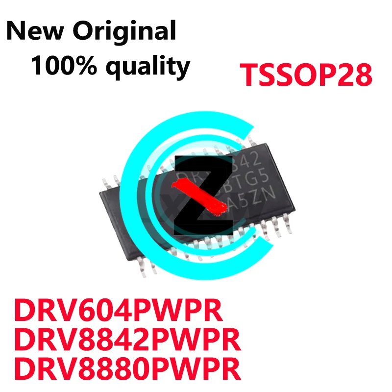 (5piece) New Original DRV604PWPR DRV604 DRV8842PWPR DRV8842 DRV8880PWPR DRV8880 TSSOP28 In Stock