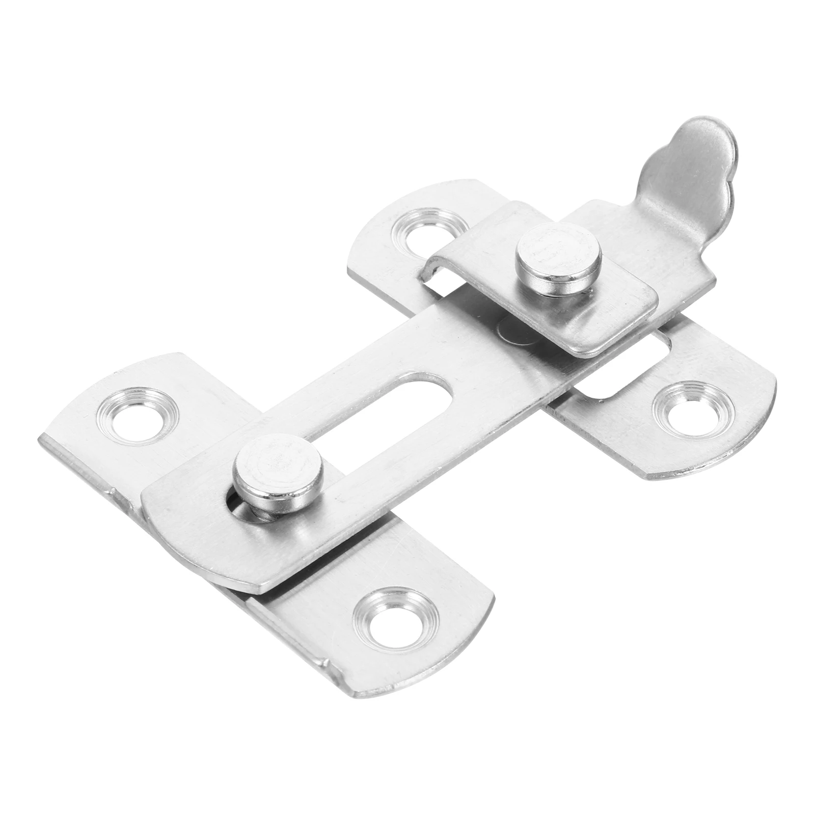 

Stainless Steel Door Latch Durable Rust Proof Anti Theft SafetyLatch for Home Security Smooth Edge Design Household Door Locks