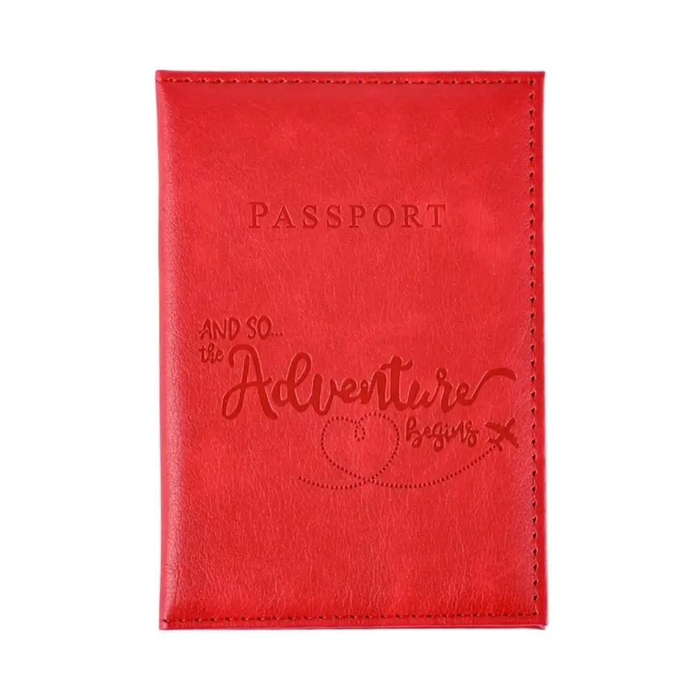 

Fashion PU Leather Passport Cover Waterproof Multi-card Document Credit Card Case ID Card Pouch Travel