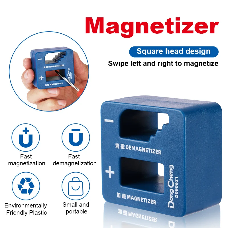 High Quality Screwdriver Magnetizer & Demagnetizer Tool 2 in 1 Quick Magnetization Tool for Drills, Screws, Nuts, Screwdrivers